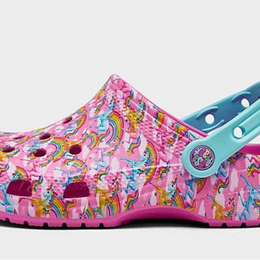 Lisa frank brand new crocs